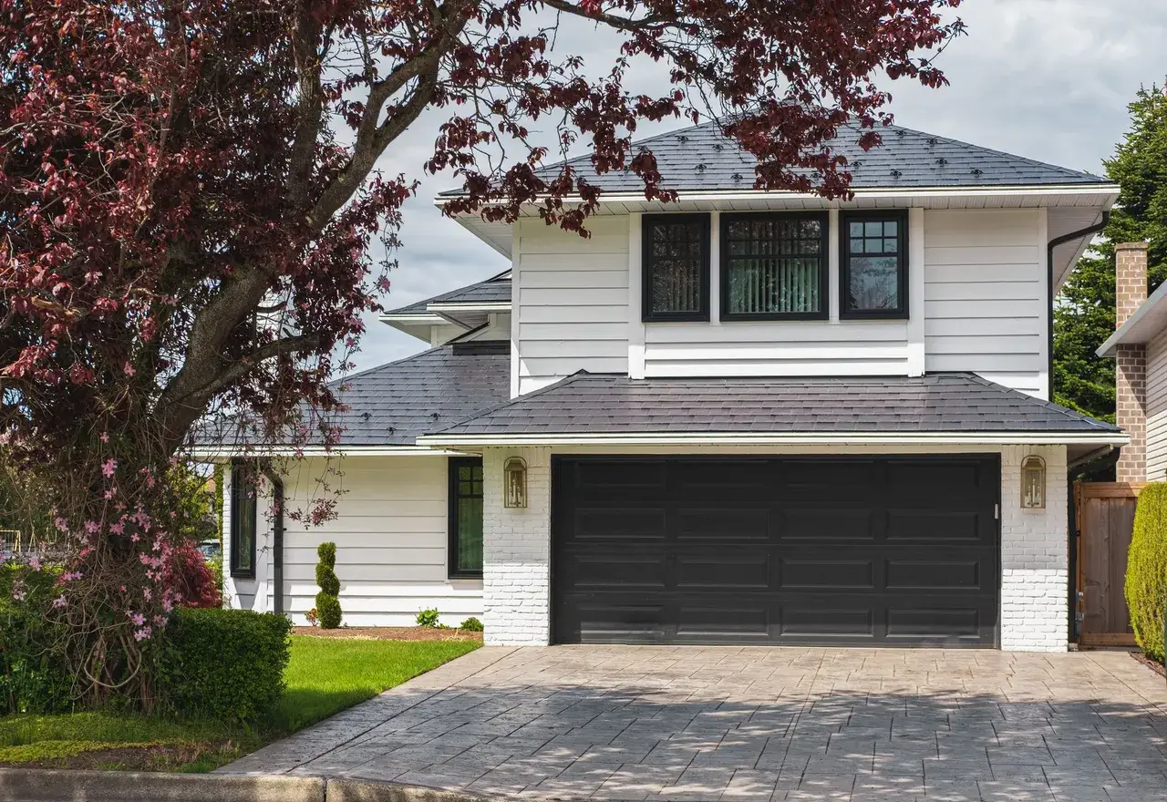 New residential garage door installation in Southeast Idaho