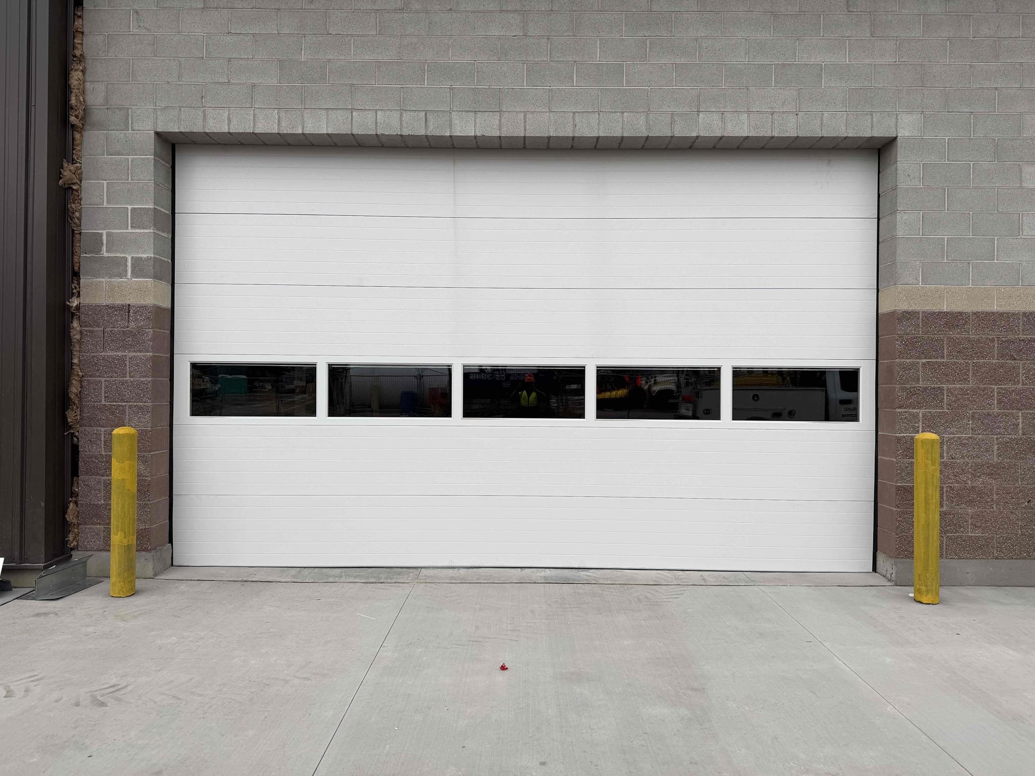 Warehouse overhead door project for Idaho Transportation Department in Salmon Idaho