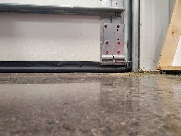 Garage door bottom seal replacement in Pocatello Idaho