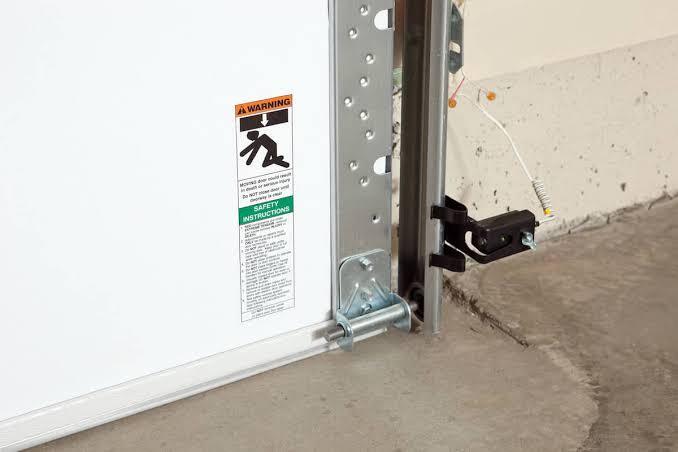 Garage door safety sensor troubleshooting in Pocatello Idaho
